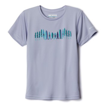 Columbia Majice Za Djevojčice - Terra Trail Short-Sleeve Ljubičaste | UYSP-46273